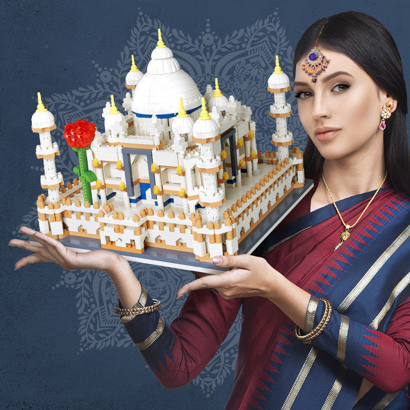 Small Particle Building Blocks High Difficulty Taj Mahal Castle