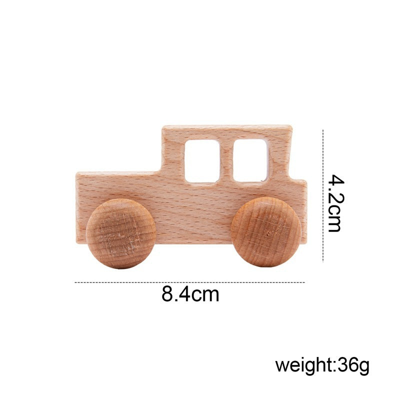 Educational Multifunctional Wooden Car Toy