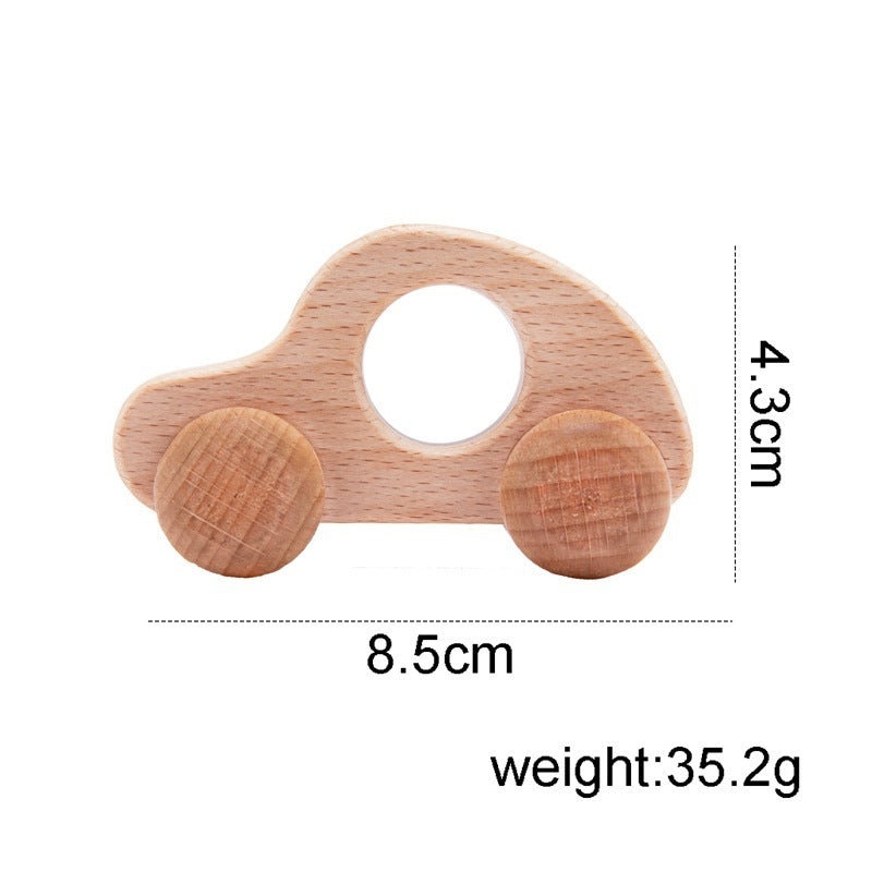 Educational Multifunctional Wooden Car Toy