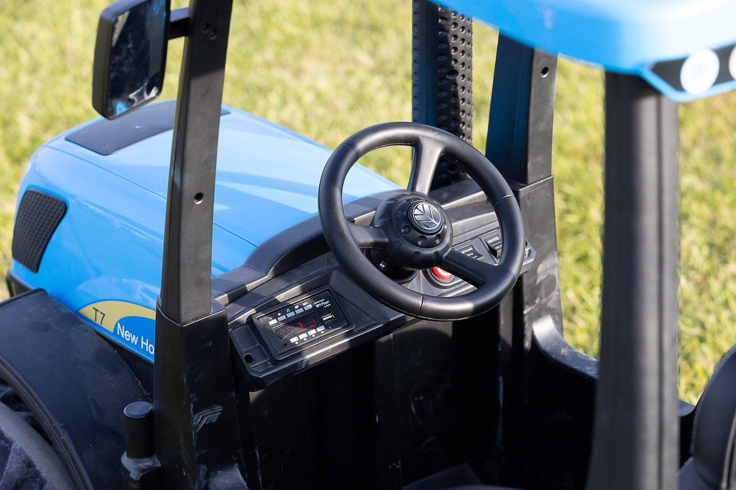 New Holland 24V Electric Tractor – Ride-On with MP3, Parental Control & Fun Features-2