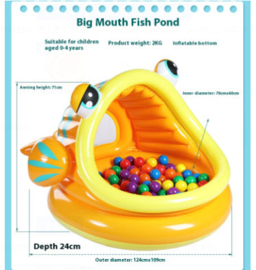 Children's Inflatable Castle Baby Ocean Ball Pool Swimming Pool