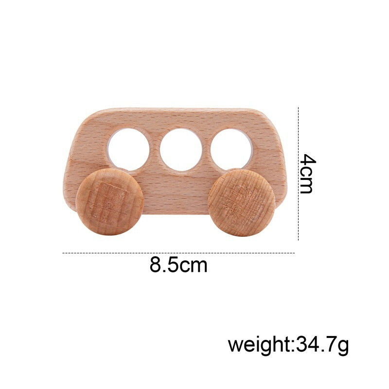 Educational Multifunctional Wooden Car Toy
