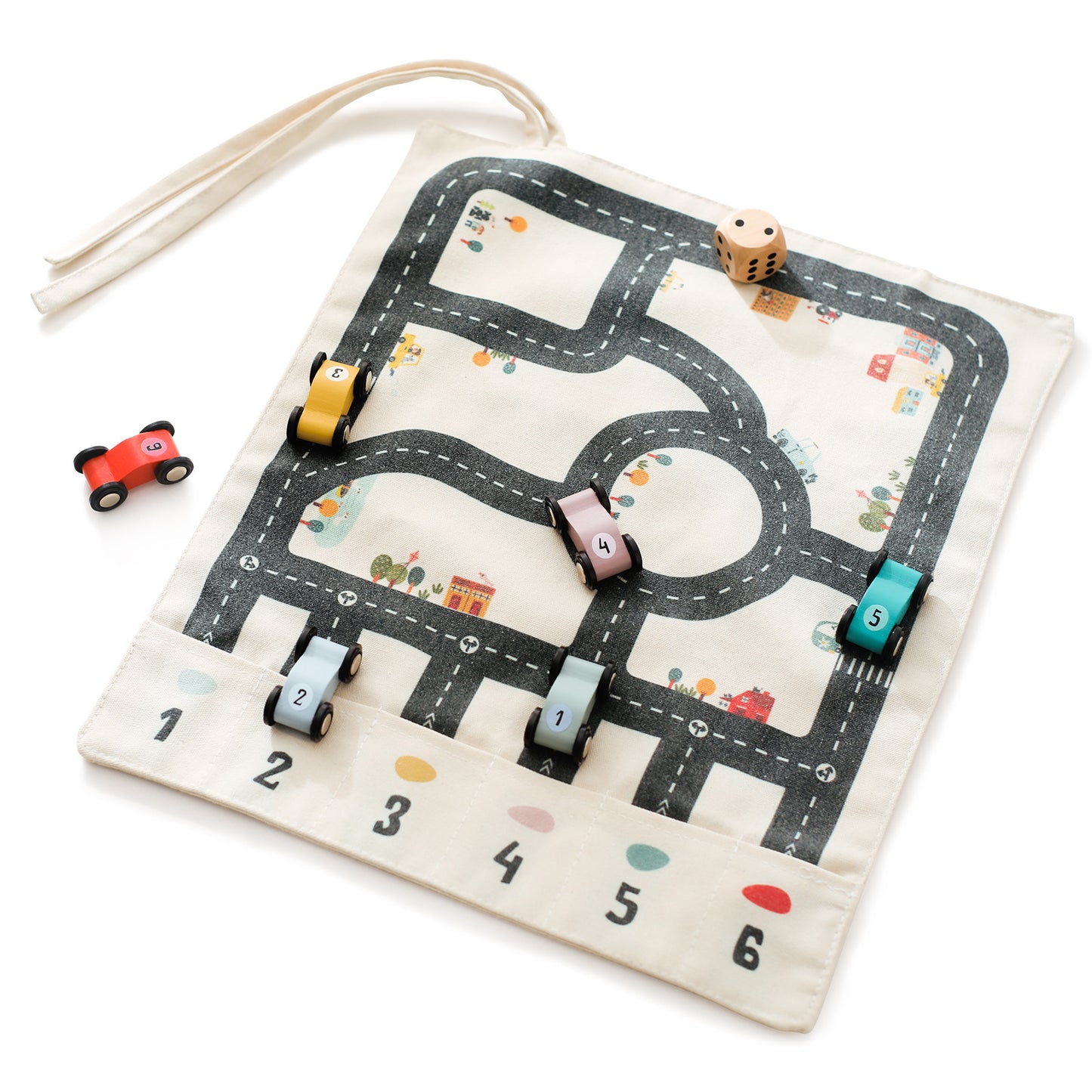 Educational Multifunctional Wooden Car Toy