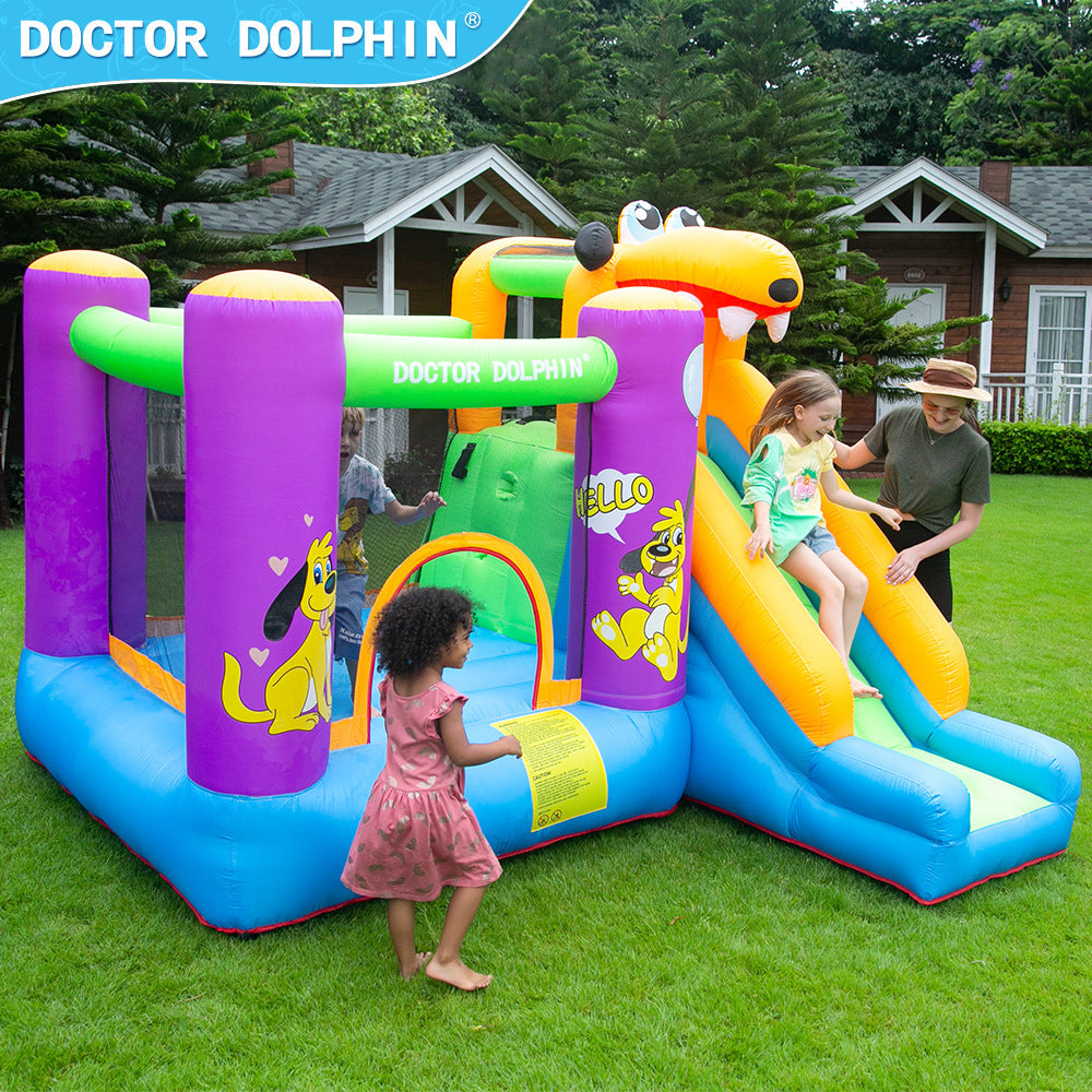 Children's Home Castle Small Inflatable Jump Bed