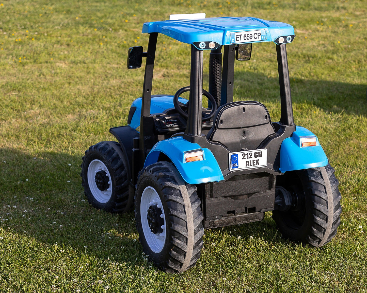New Holland 24V Electric Tractor – Ride-On with MP3, Parental Control & Fun Features-1