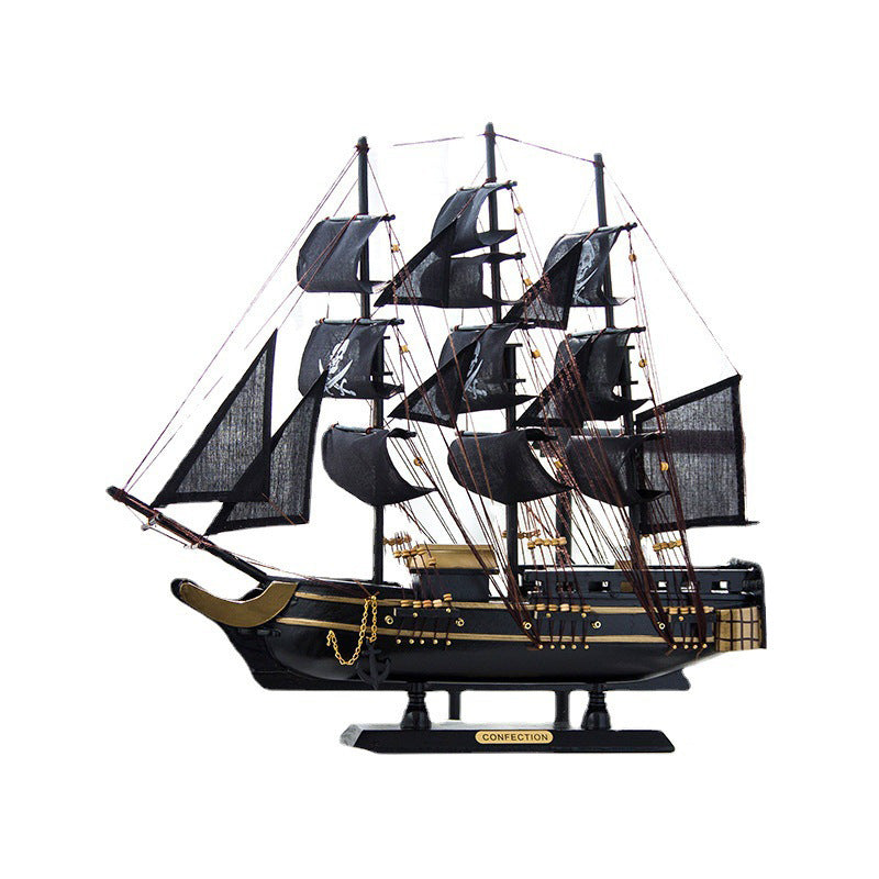 Smooth Sailing Wooden Sailboat Ornament