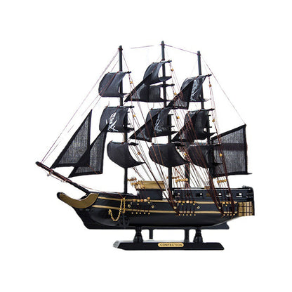 Smooth Sailing Wooden Sailboat Ornament