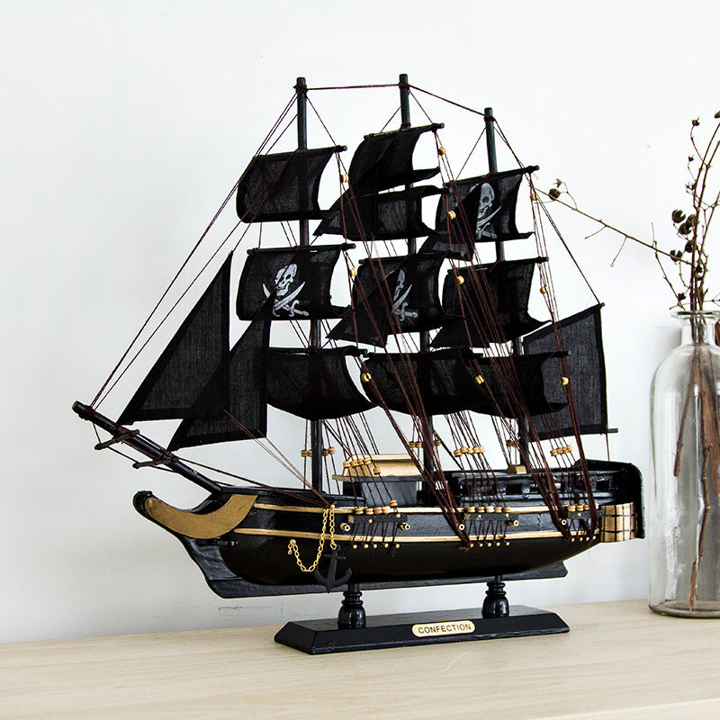 Smooth Sailing Wooden Sailboat Ornament