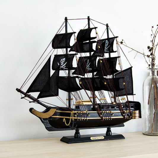 Smooth Sailing Wooden Sailboat Ornament