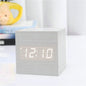 Creative Multifunctional Voice-controlled Wooden Clock