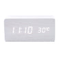 Creative Multifunctional Voice-controlled Wooden Clock