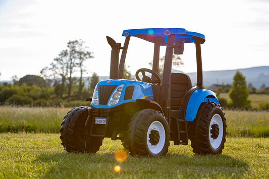 New Holland 24V Electric Tractor – Ride-On with MP3, Parental Control & Fun Features-0