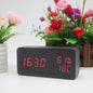 Creative Multifunctional Voice-controlled Wooden Clock