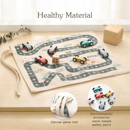Educational Multifunctional Wooden Car Toy