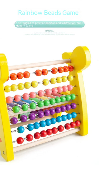 Children's Wooden Percussion Piano Beaded Toys