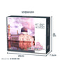 New Architecture Series Snow View Castle Collaborating Toy Building Blocks